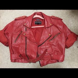 Vintage Authentic Leather Jacket (Aerith FFVII)